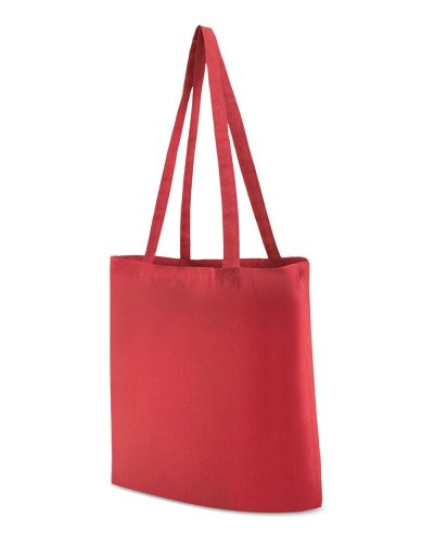 Shopper in cotone organico Rosso