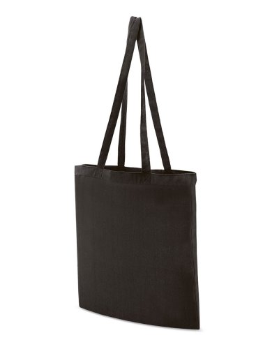 Shopper in cotone organico Nero