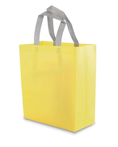 Shopper TNT Laminato Yucatan Grande Giallo