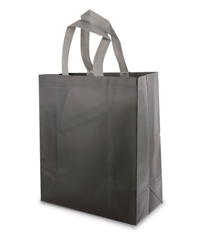 Shopper TNT Laminato Yucatan Grande Nero