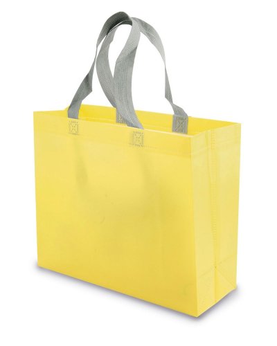 Shopper TNT Laminato Yucatan Piccola Giallo