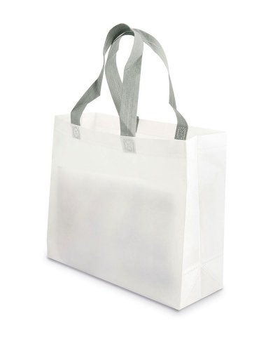 Shopper TNT Laminato Yucatan Piccola Bianco
