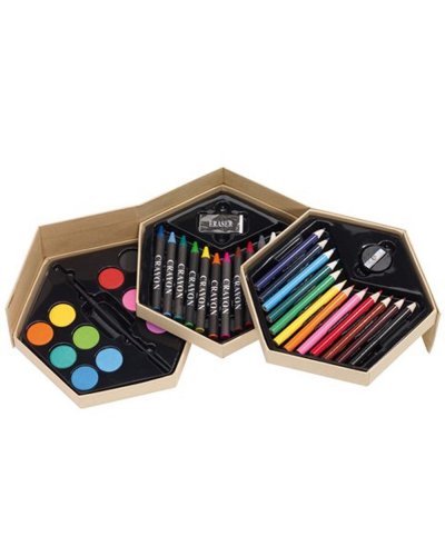 Set astuccio COLOURFUL LEVEL Marrone