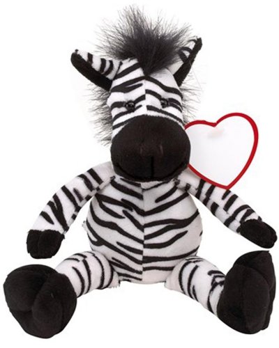 Peluche-Zebra LORENZO Nero / Bianco