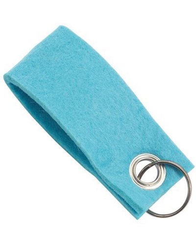 Portachiavi FELT Turchese