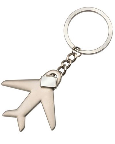 Portachiavi Aircraft Argento
