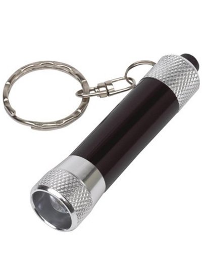 Portachiavi Flare Argento / Nero