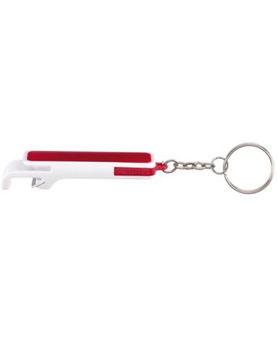 Portachiavi DOUBLE OPEN Bianco / Rosso