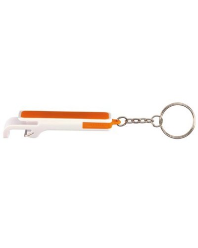 Portachiavi DOUBLE OPEN Bianco / Arancione
