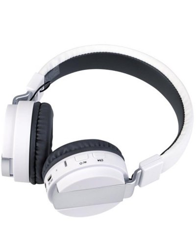 Cuffie wireless FREE MUSIC Bianco
