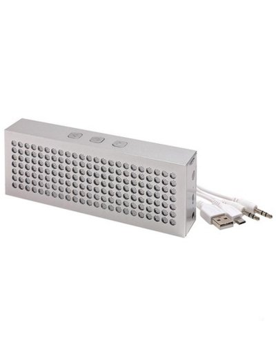 Altoparlante wireless BRICK Argento