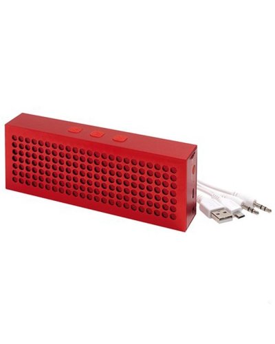 Altoparlante wireless BRICK Rosso