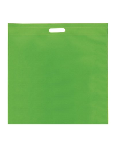 Shopper in TNT con manici a fagiolo Verde