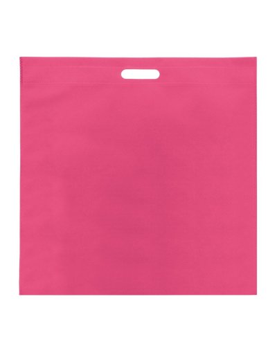 Shopper in TNT con manici a fagiolo Fucsia
