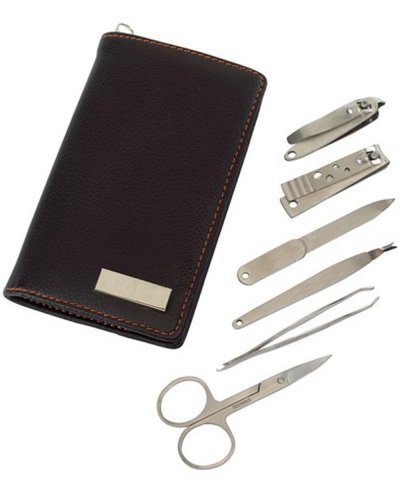 Set manicure PERFECT Nero / Argento