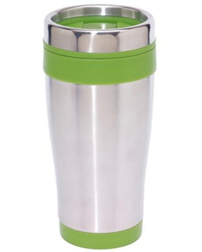 Bicchiere termico LUNGO Argento / Verde