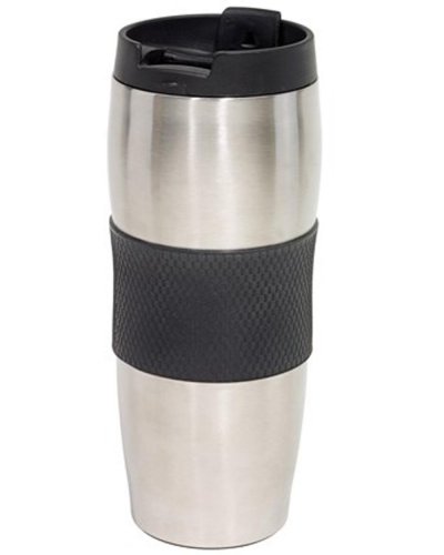 Bicchiere termico Au Lait Argento / Nero