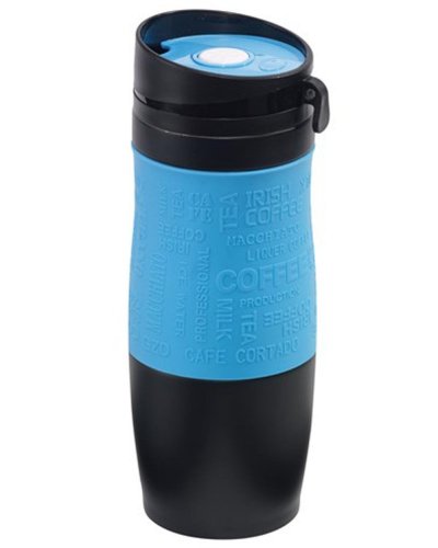 Bicchiere termico Golden Dream Nero / Azzurro