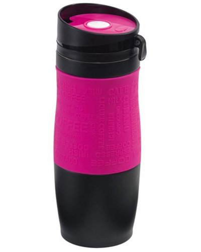 Bicchiere termico Golden Dream Nero / Pink