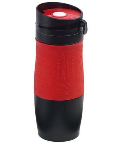 Bicchiere termico Golden Dream Nero / Rosso