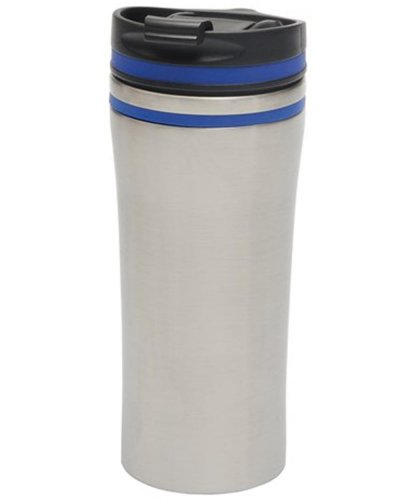 Bicchiere termico Liberica Argento / Blu