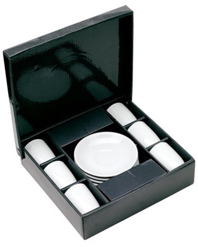Set tazzine da espresso BUONGUSTO Bianco