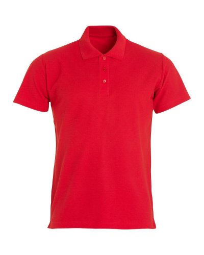 Basic Polo Rosso
