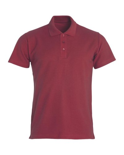 Basic Polo Bordeaux