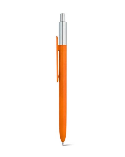 Penna a sfera in ABS Kiwu Chrome Arancione