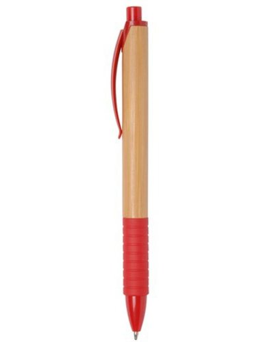 Penna Bamboo Rubber Marrone / Rosso