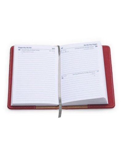 Agenda Giornaliera in materiale termovirante e feltro