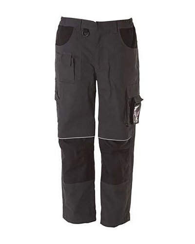 Pantalone professionale multitasche foderato Dark grey
