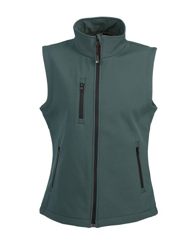 Gilet in soft shell a due strati impermeabile Tarvisio Lady
