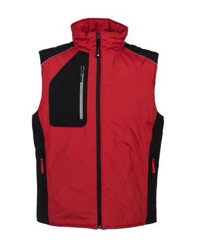 Gilet multitasche da lavoro Rotterdam Red