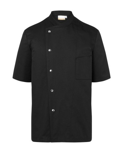 Giacca Chef Gustav maniche corte Black