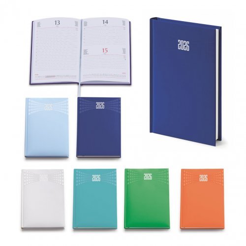 Agenda Giornaliera 11 x 17 colori pastello