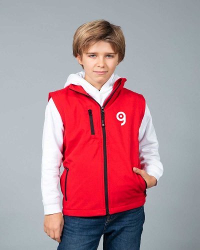 Gilet Softshell Bambino Impermeabile 2 Strati Tarvisio
