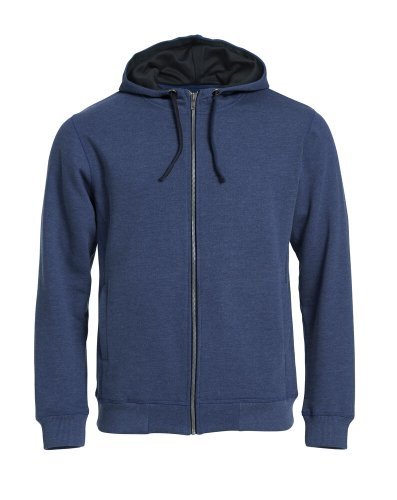 Felpa FULL ZIP ADVANCE cap. uomo, cotone, regular, vari colori