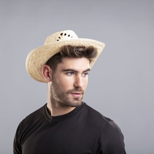 Sombrero Lua in paglia naturale, leggero 45g