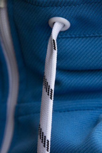 Felpa Jog full zip sportiva uomo in poliestere
