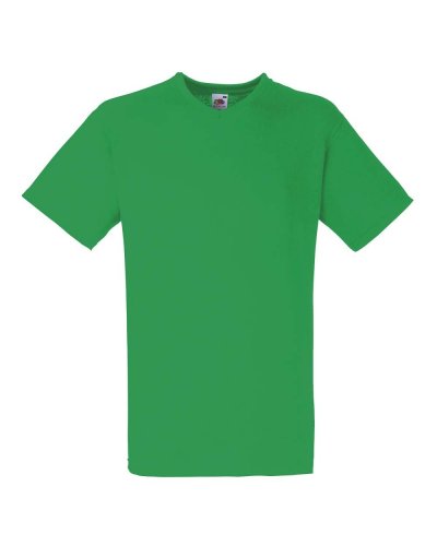 T-shirt Valueweight scollo a V Kelly green
