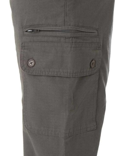 Pantalone multitasche 100% cotone ripstop