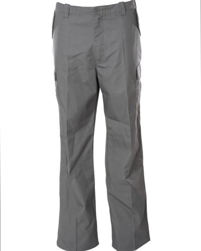 Pantalone multitasche poliestere-cotone Grey