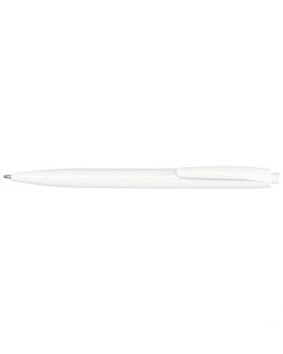 Penna in plastica Plain Bianco