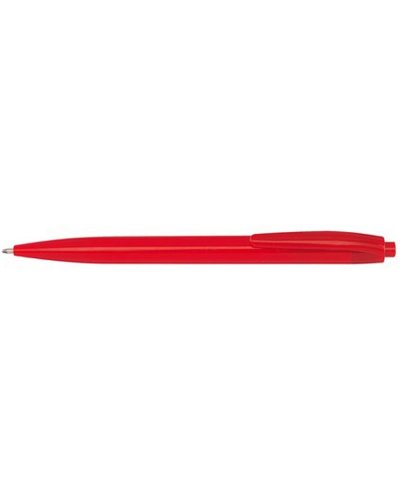 Penna in plastica Plain Rosso