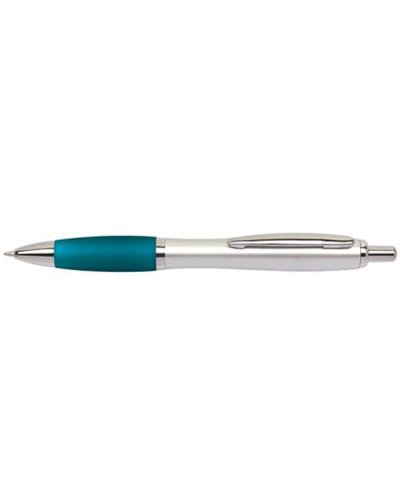 Penna a sfera Sway Blu petrolio / Argento