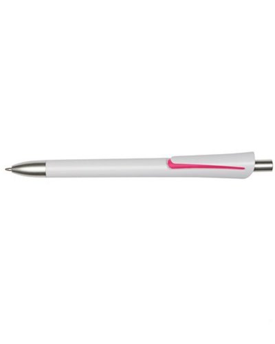 Penna a sfera Oregon Bianco / Rosa