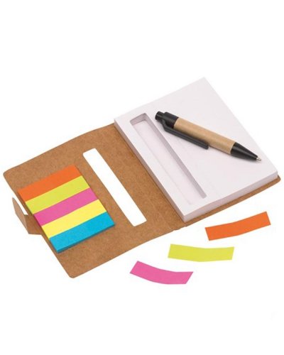 Mini quaderno prendiappunti Memo Marrone