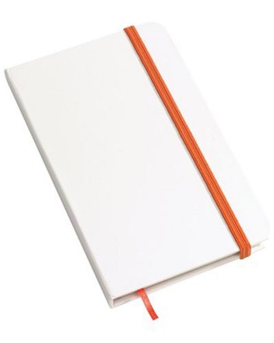 Quaderno Author A6 Bianco / Arancione