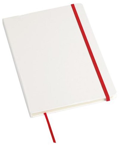 Quaderno Author A5 Bianco / Rosso